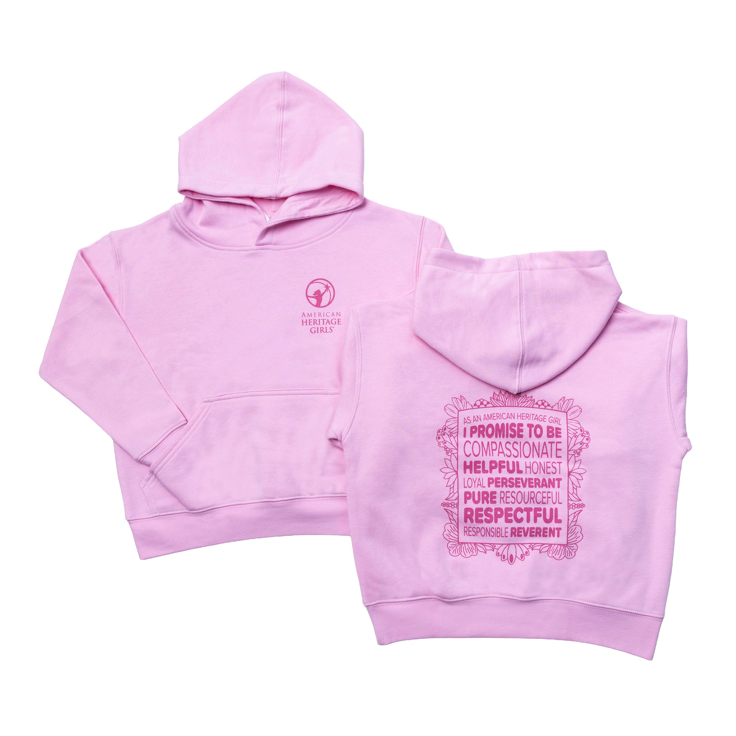 AHG Creed Hooded Sweatshirt - Pink – AHGstore