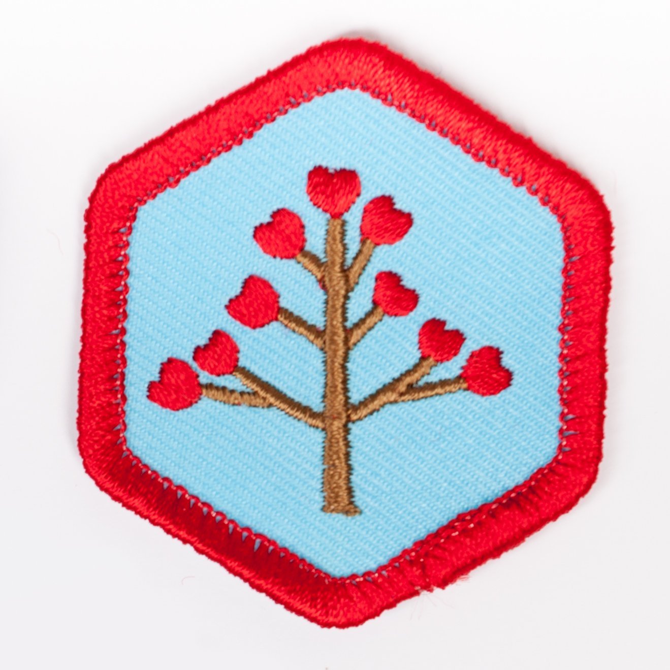 Ancestor Detector Badge Red-Ex 4140 Badges