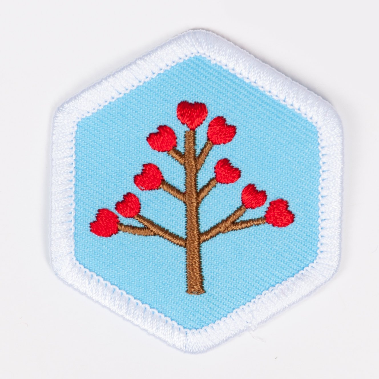 Ancestor Detector Badge White-Pi/pa 4140 Badges