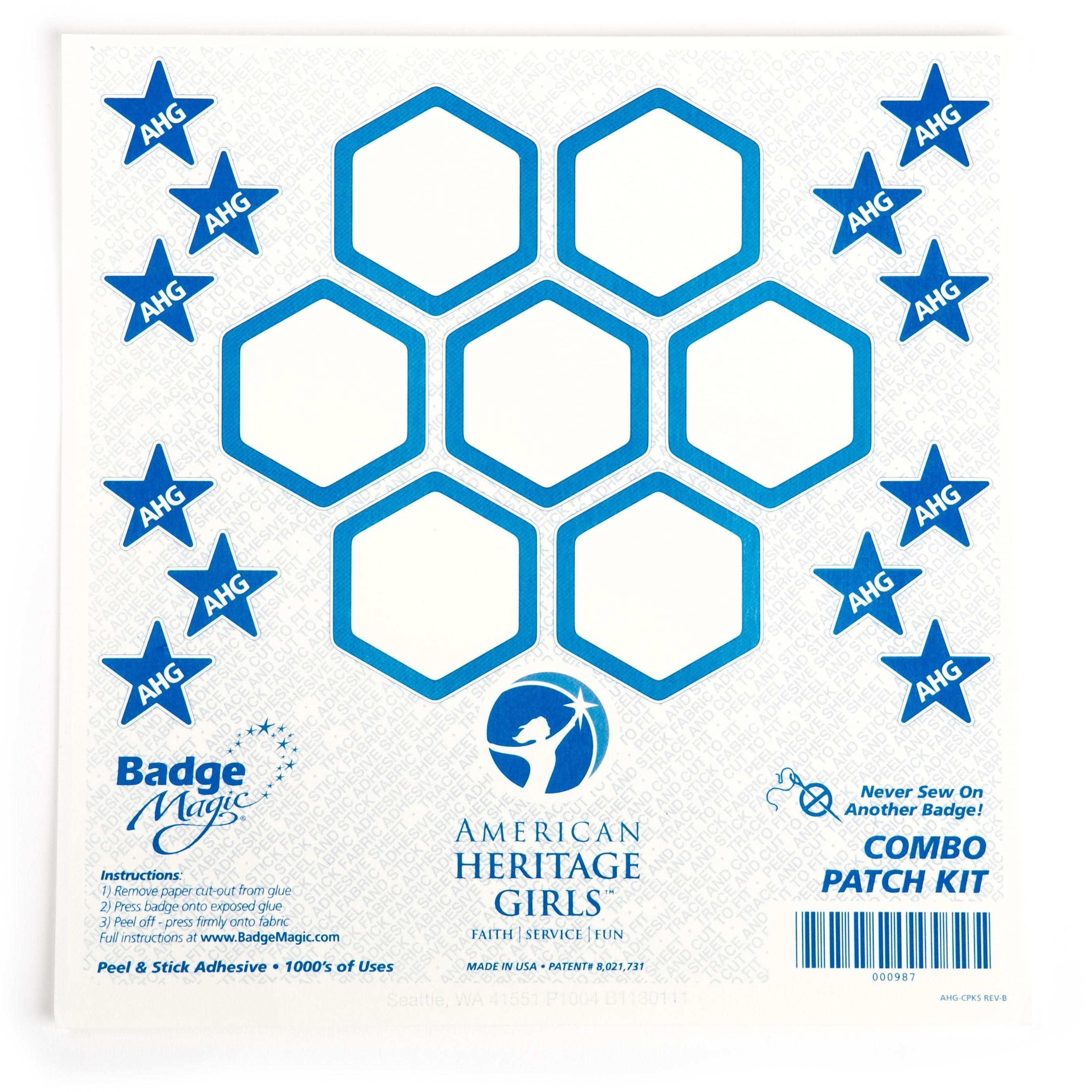 Badge Magic Ahg Combo Kit 4130 Uniform Accessories