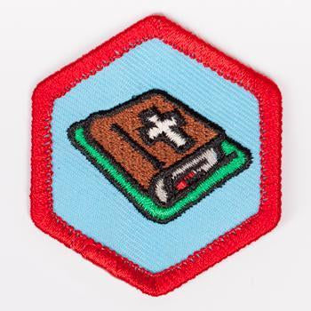 Bible Basics Badge Red-Ex 4140 Badges