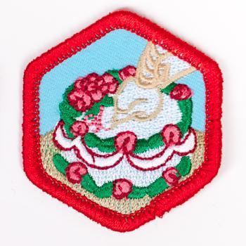 Cake Decorating Badge Red-Ex 4140 Badges