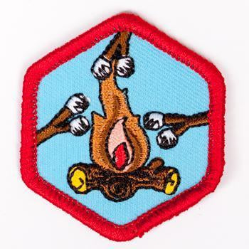 Camping Badge Red-Ex 4140 Badges