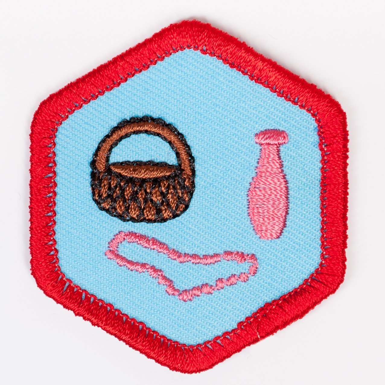 Creative Crafts Badge Red-Ex 4140 Badges