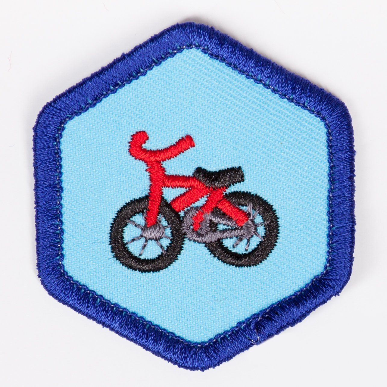 Cycling Badge Blue-Th 4140 Badges