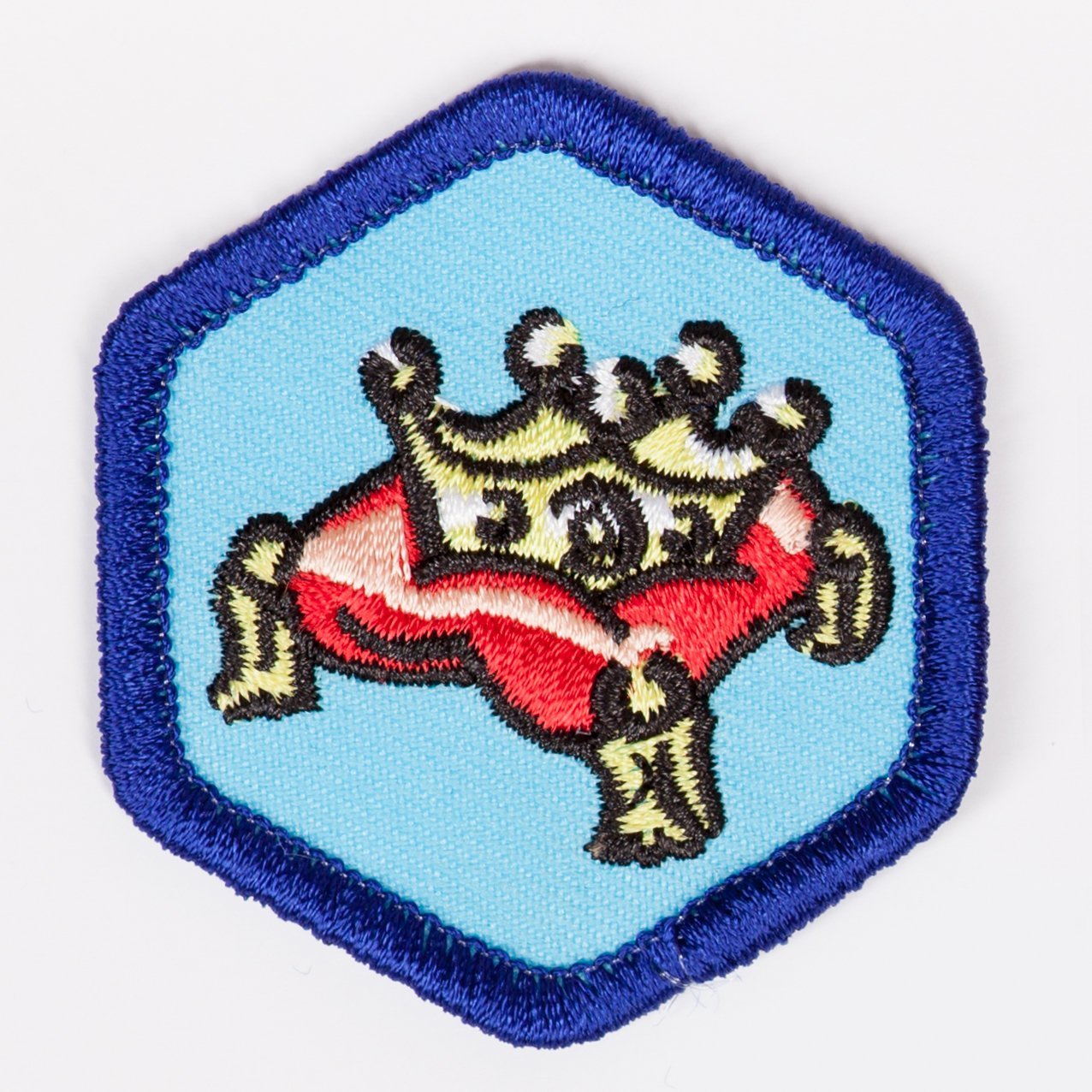 Daughter Of The King Badge Blue-Th 4140 Badges
