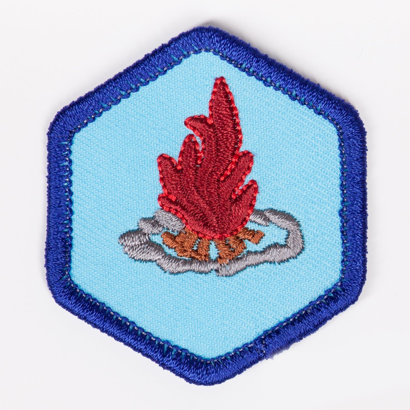 Fire Safety And Building Badge Blue-Th 4140 Badges