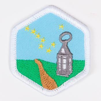 Freedom Seekers Badge White-Pi/pa 4140 Badges