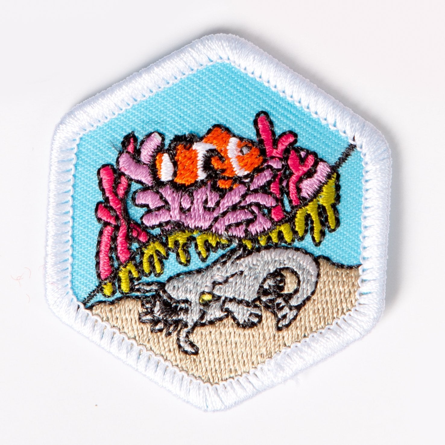 Freshwater And Marine Biology Badge White-Pi/pa 4140 Badges