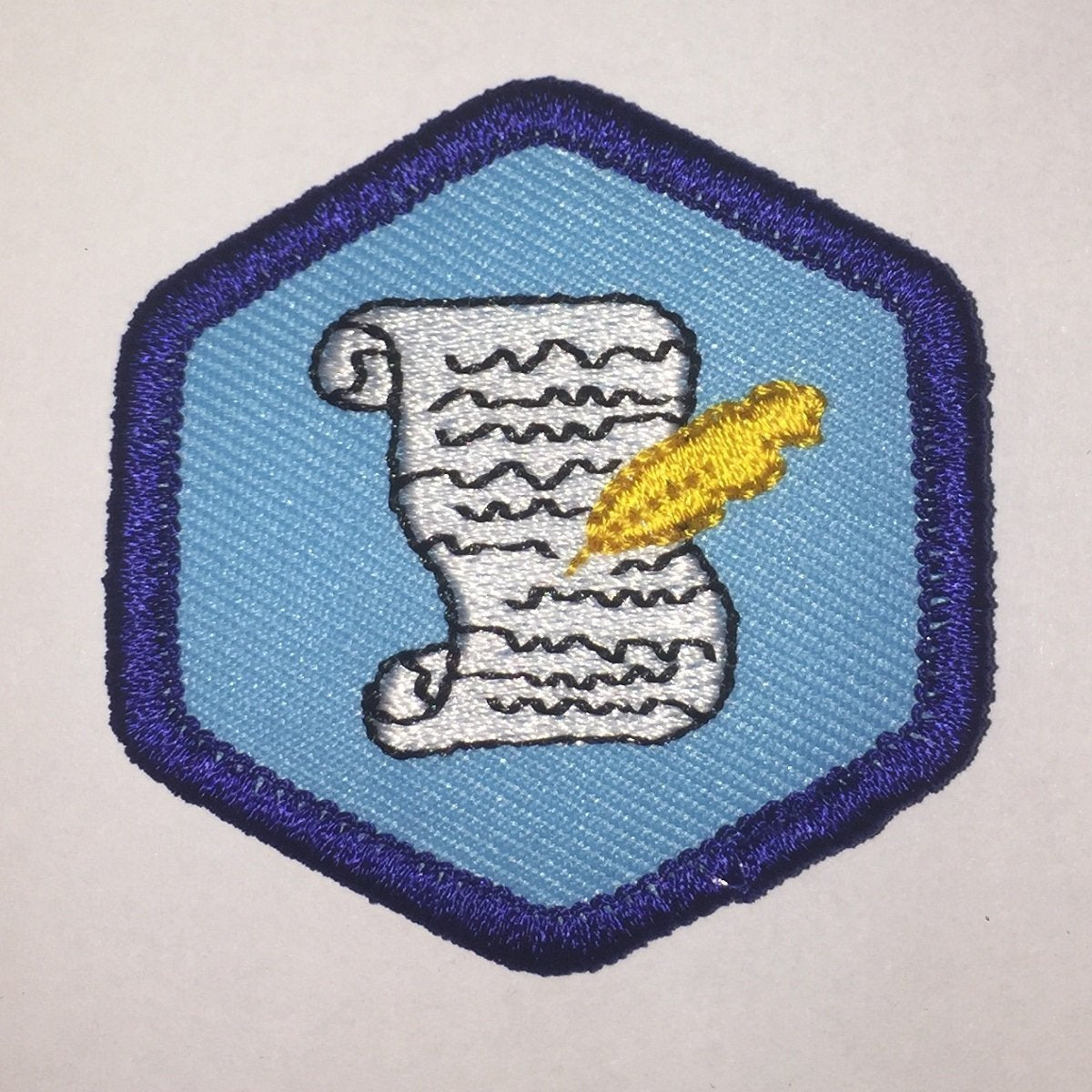 Our Heritage Badge Blue-Th 4140 Badges