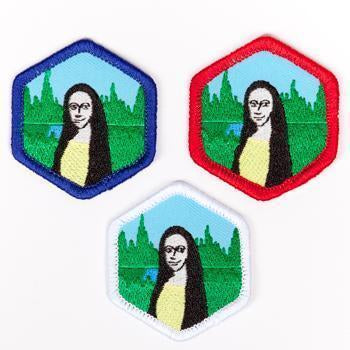 Historys Canvas Badge 4140 Badges