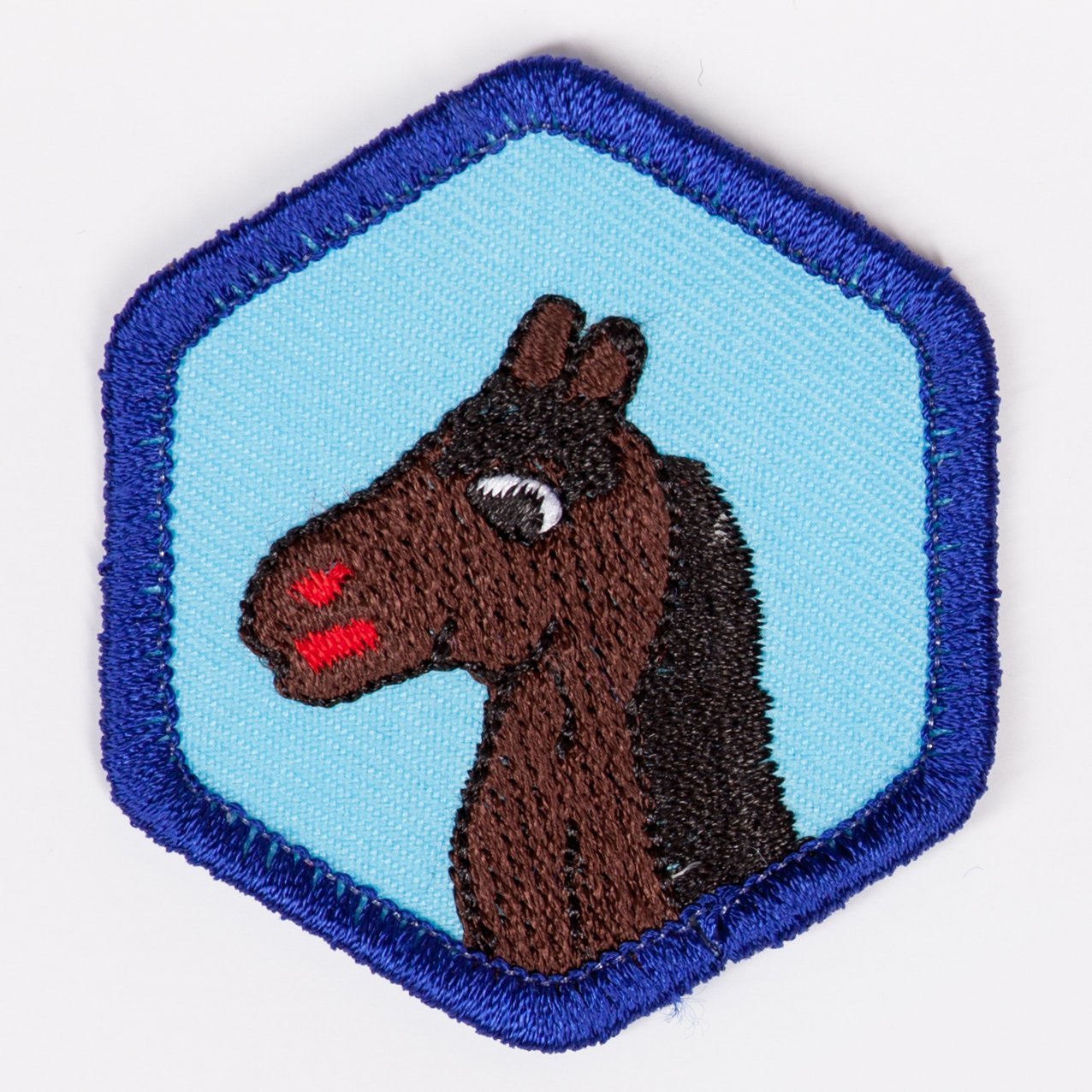 Horsemanship Badge Blue-Th 4140 Badges