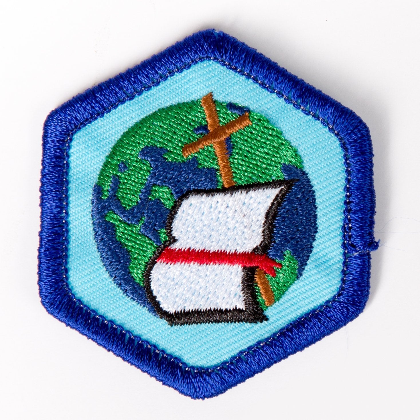 Mission Minded Badge Blue-Th 4140 Badges