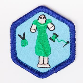My Style Badge Blue-Th 4140 Badges