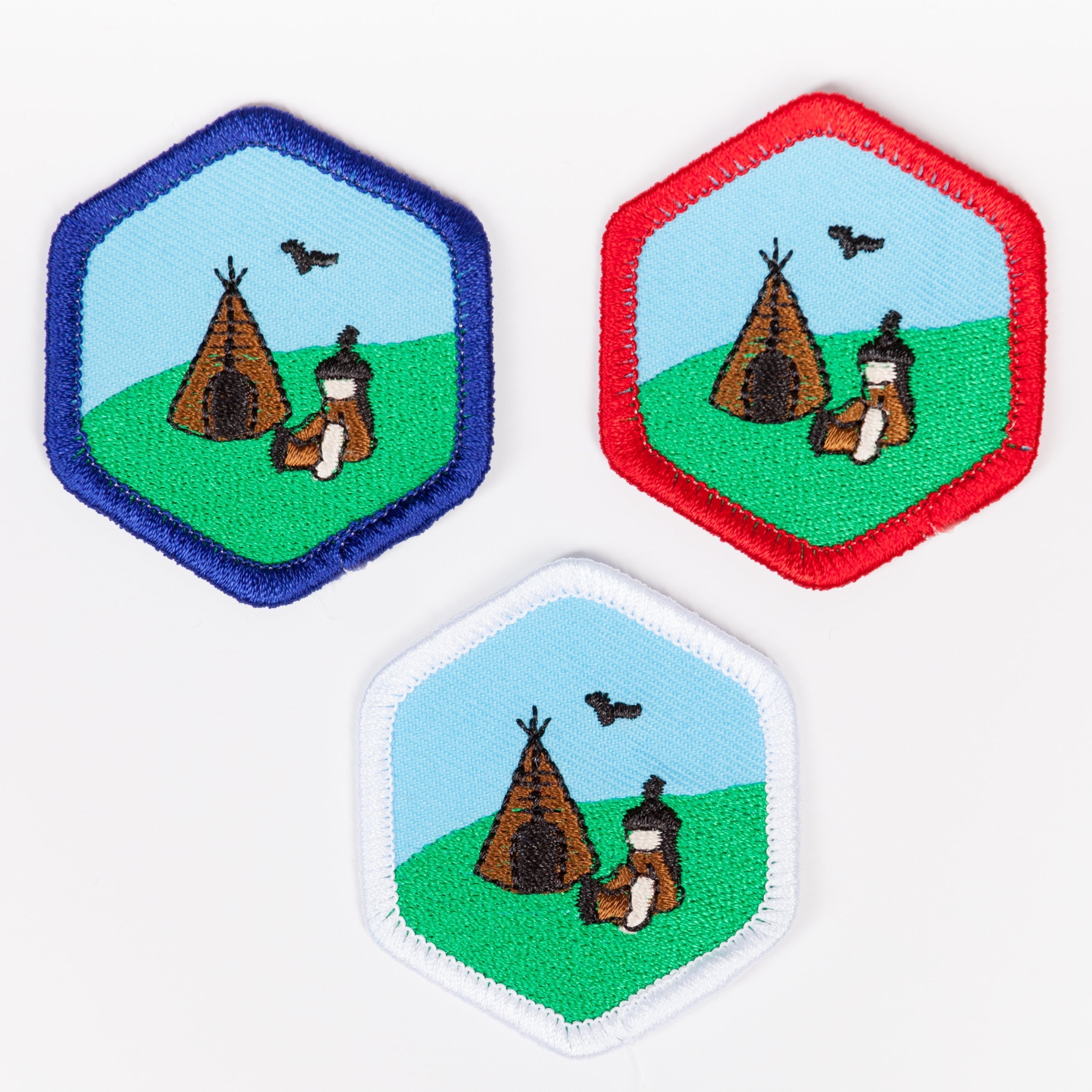 Native American Badge 4140 Badges