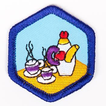 Social Skills And Etiquette Badge Blue-Th 4140 Badges
