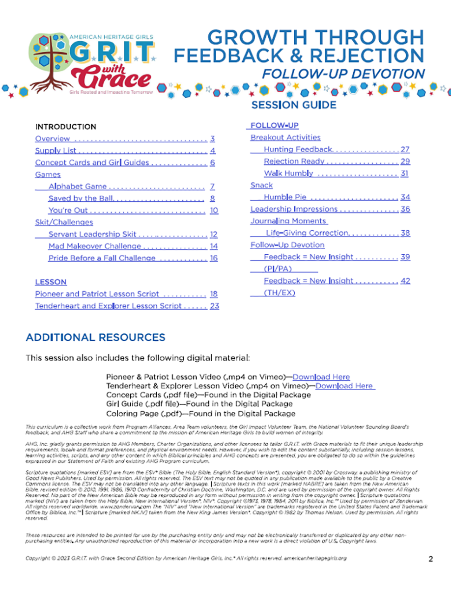 GRIT with Grace: Complete Collection Download