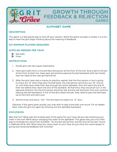 Growth Through Feedback and Rejection G.R.I.T. with Grace Download Session V3