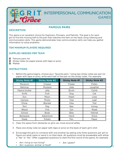 Interpersonal Communication G.R.I.T. with Grace Download Session V2