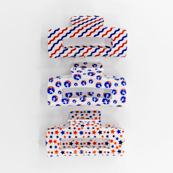 AHG Hair Claw Clips - Pack of 3