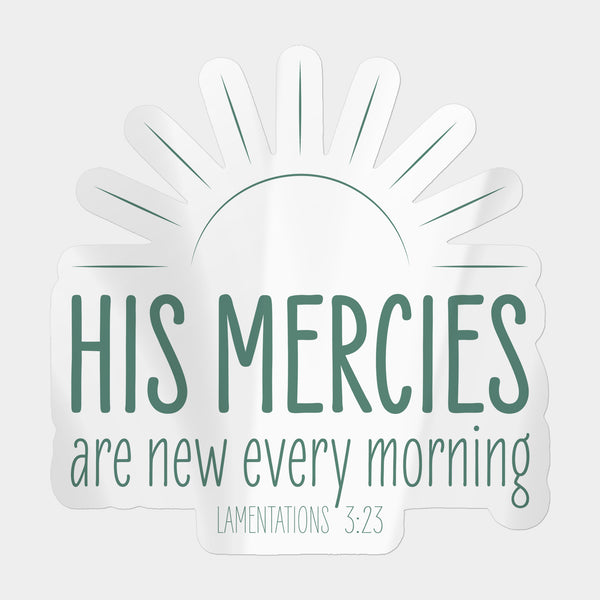 AHG His Mercies Sticker