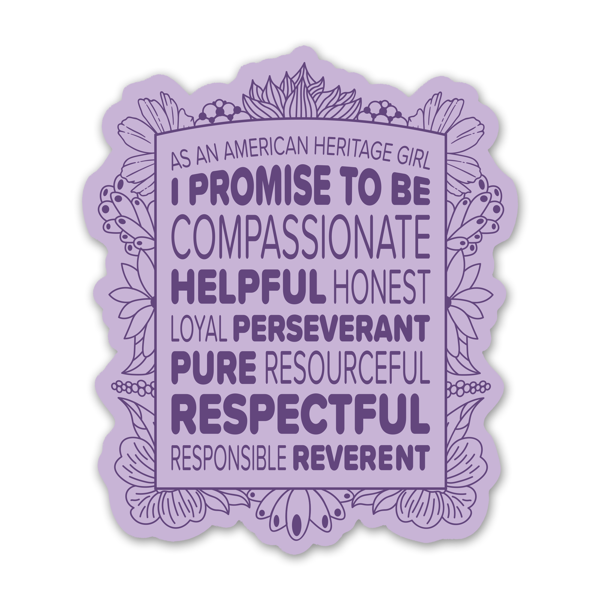 AHG Creed Sticker