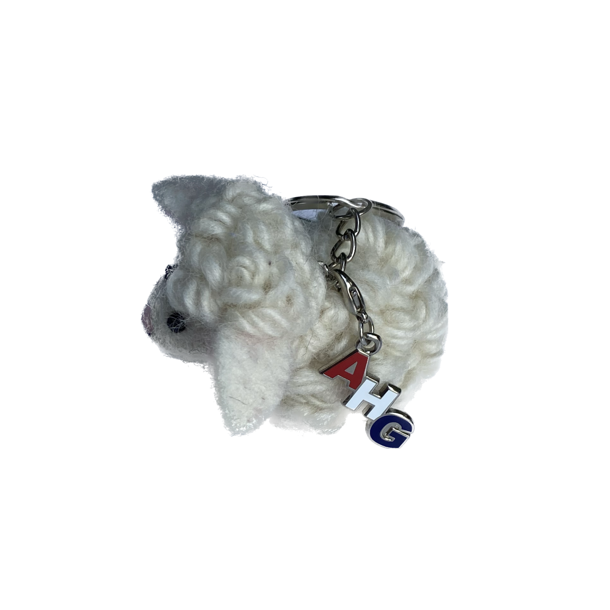 AHG Woven Lamb Keychain