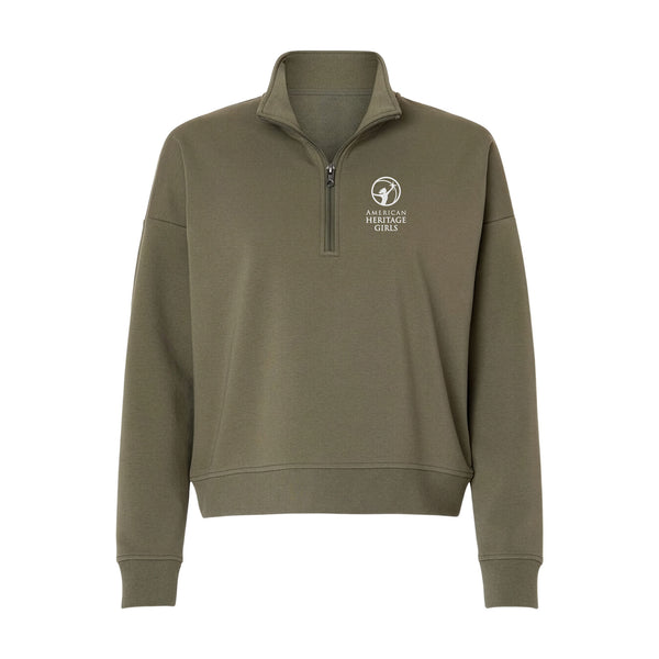 AHG Ladies' Half-Zip Embroidered Pullover