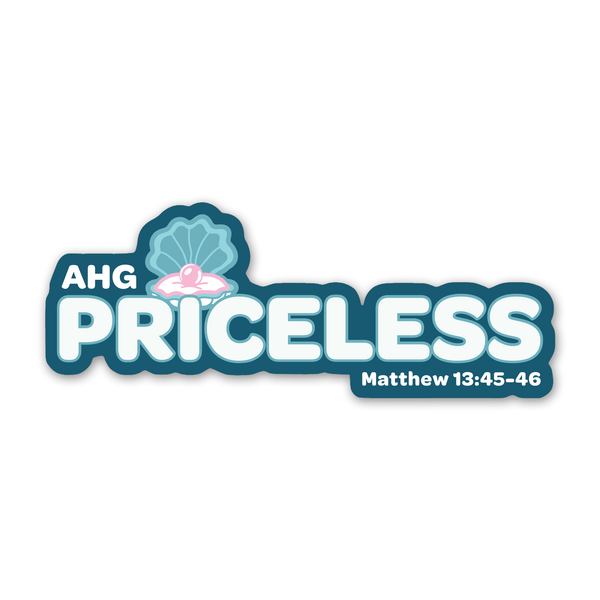 AHG PRICELESS Sticker