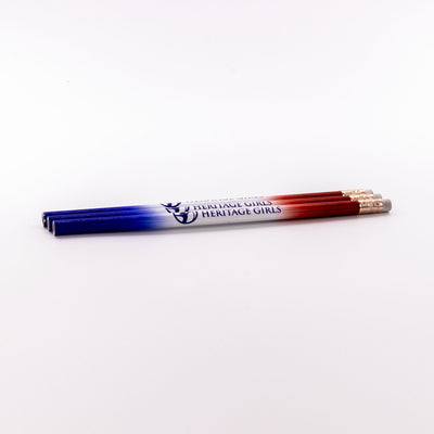 AHG Red, White, Blue Pencil