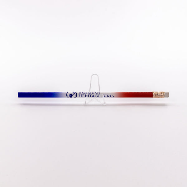 AHG Red, White, Blue Pencil