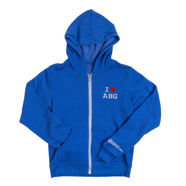I Love AHG Full-Zip Hooded Sweatshirt