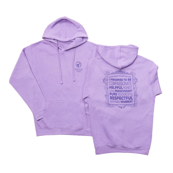 AHG Creed Hooded Sweatshirt - Lavender
