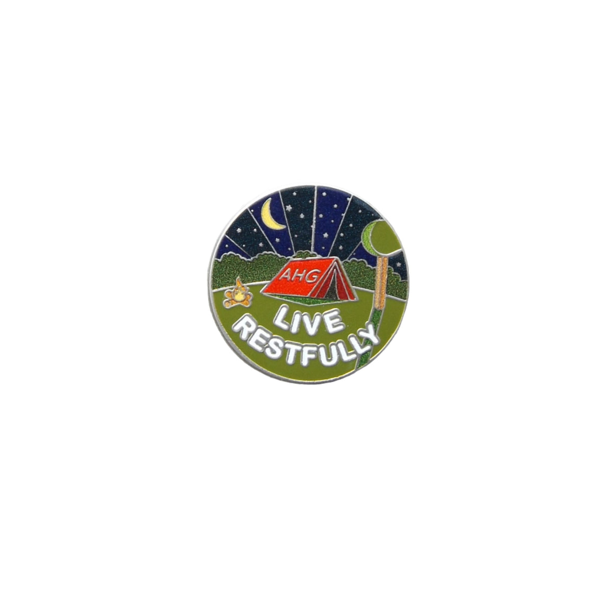 AHG Live RESTfully Pin – AHGstore