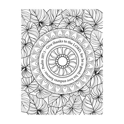 Faith In Full Color: A Scripture Coloring Book