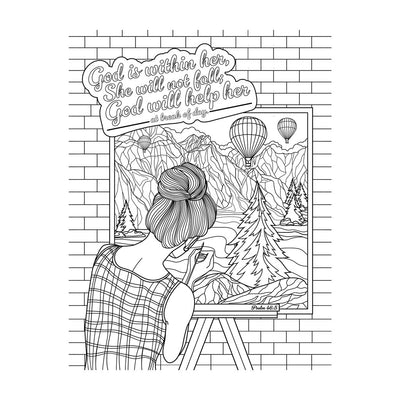 Faith In Full Color: A Scripture Coloring Book