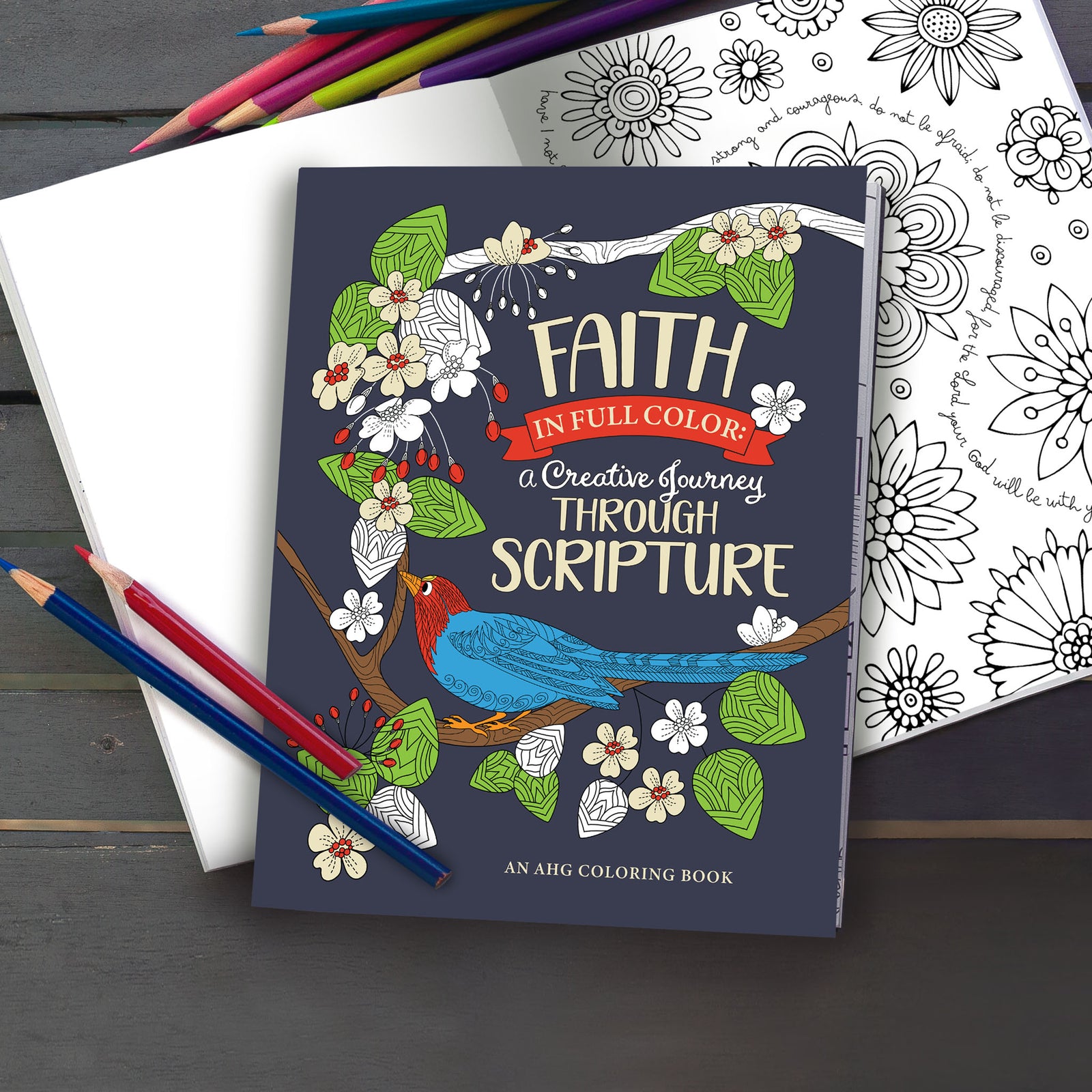 Faith In Full Color: A Scripture Coloring Book