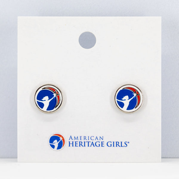 Full-Color AHG Logo Earrings
