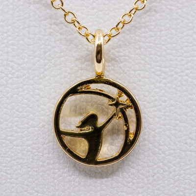 AHG Logo 14k Gold-Dipped Necklace