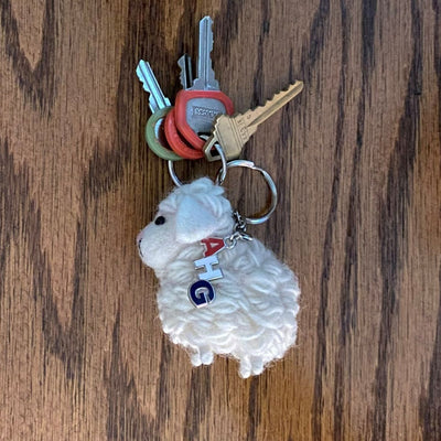 AHG Woven Lamb Keychain