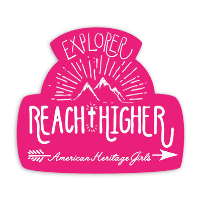 AHG Reach Higher Sticker