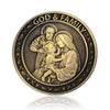 God and My Family:  Tenderheart Catholic Faith Award Medal