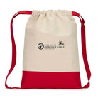 Ahg Girl Canvas Drawstring Carrier Red 4095 Gift Sales