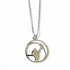 AHG Logo Necklace with Sterling Silver Chain