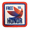 AHG Free to Honor Patch