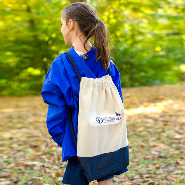 AHG Girl Canvas Drawstring Carrier