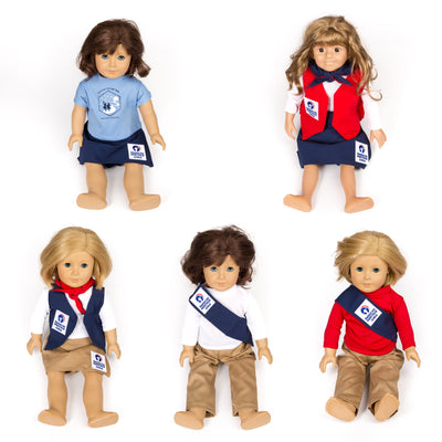 Ahg Official Class A Uniform Doll Outfit 4095 Gift Sales