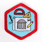 Architecture Badge Red-Ex 4140 Badges