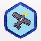 Aviation Badge Blue-Th 4140 Badges