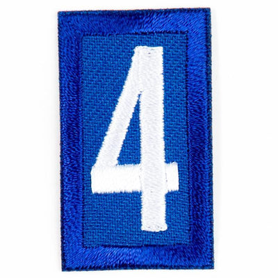 Blue Troop Number Patches / 4 4135 Uniforms